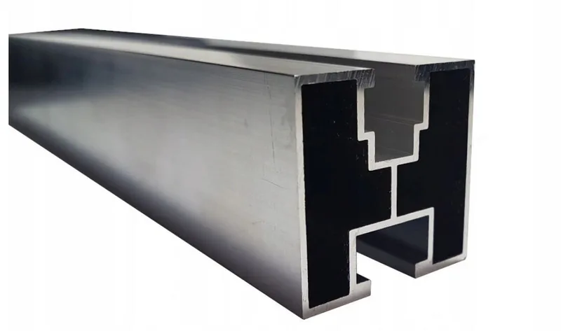 Melns profils 40x40x2220mm priekš sliding nut M8