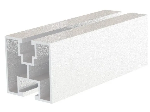 Profils 40x40x2220mm priekš sliding nut M8