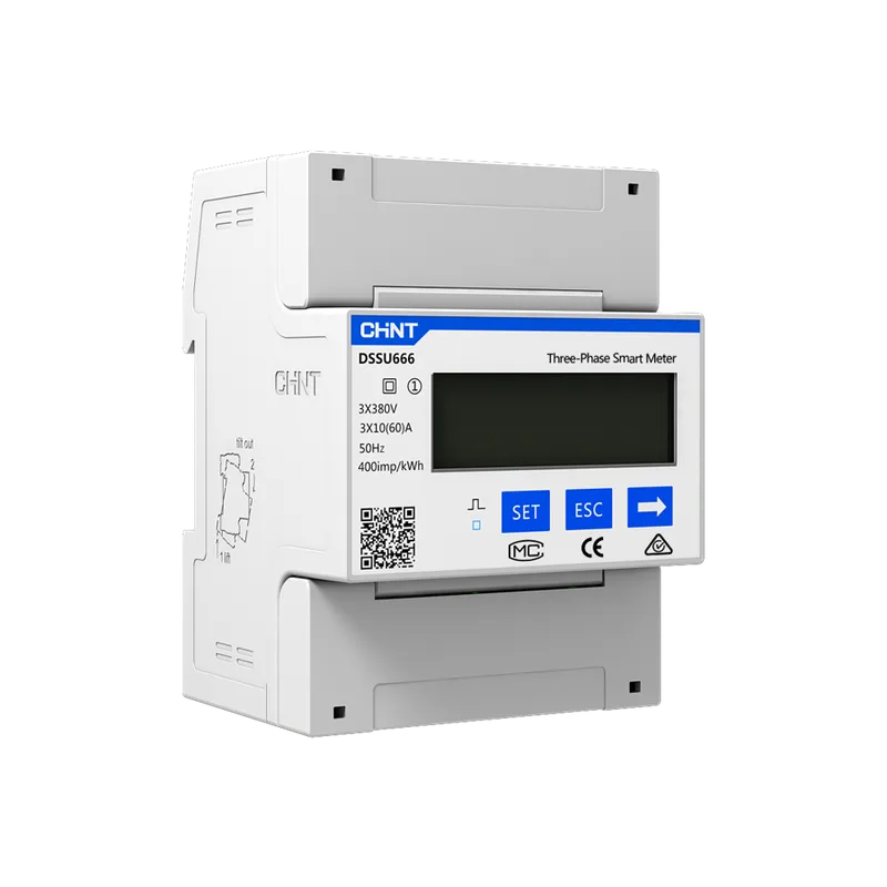 FoxESS smart meter DTSU666 trīsfāzu DIN-sliedes skaitītājs