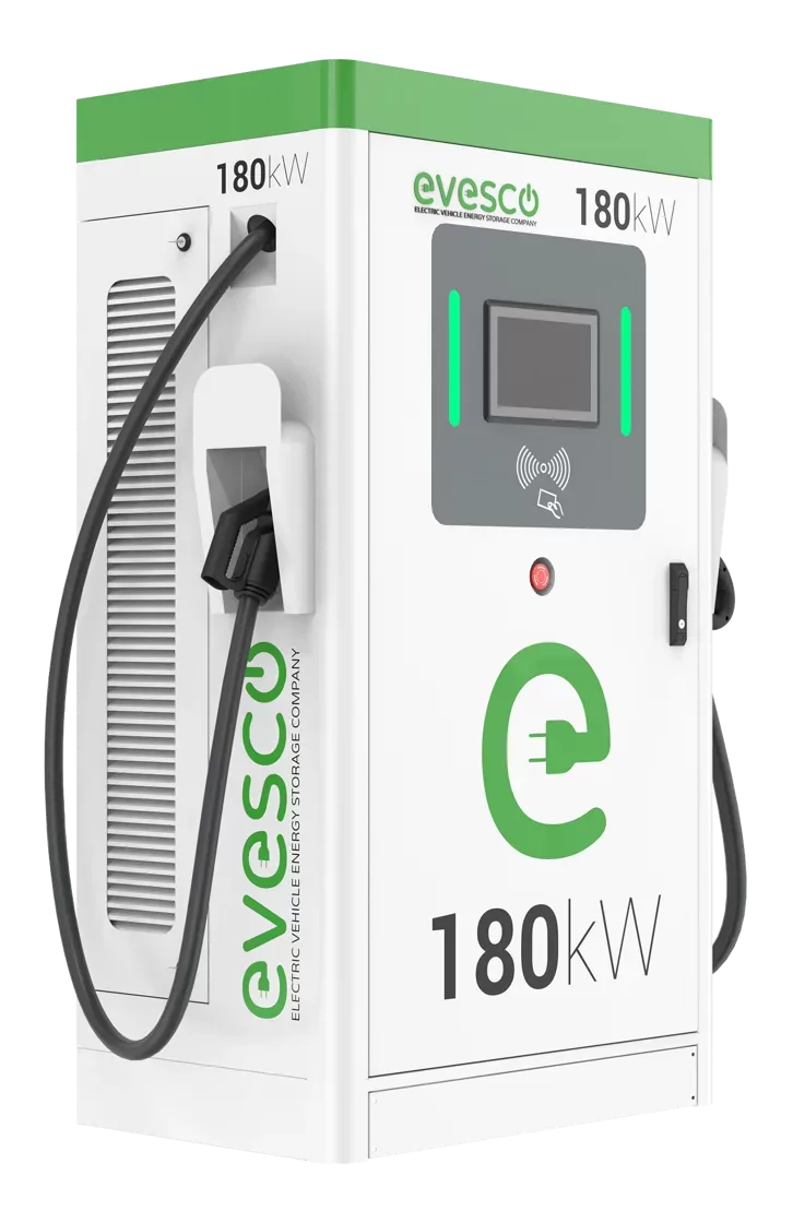 EVESCO 180 kW E-auto uzlādes stacija EVDC-180-EU