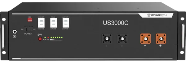 Pylontech US3000C 3.5 kWh / 48V LIFEPO4 akumulators 