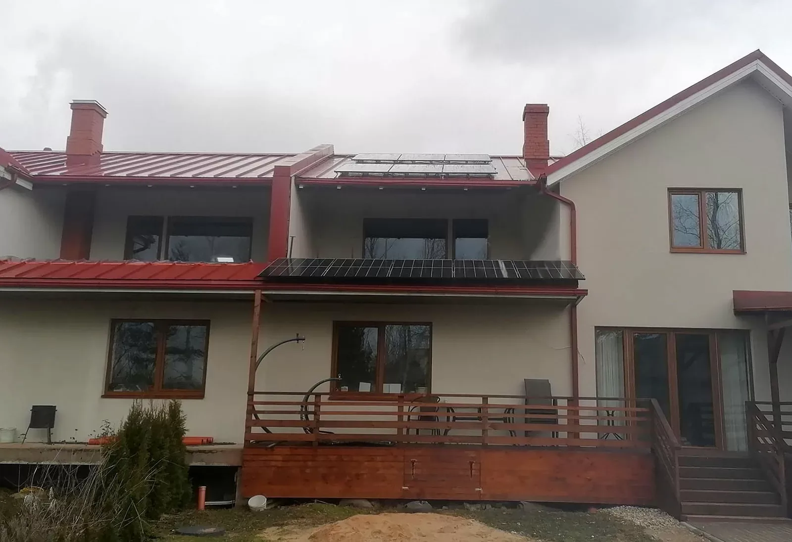 Ikšķile - 5.11 kW - Foxess 8 kW; Jinko paneļi 465W - 11 GAB, Valcprofils