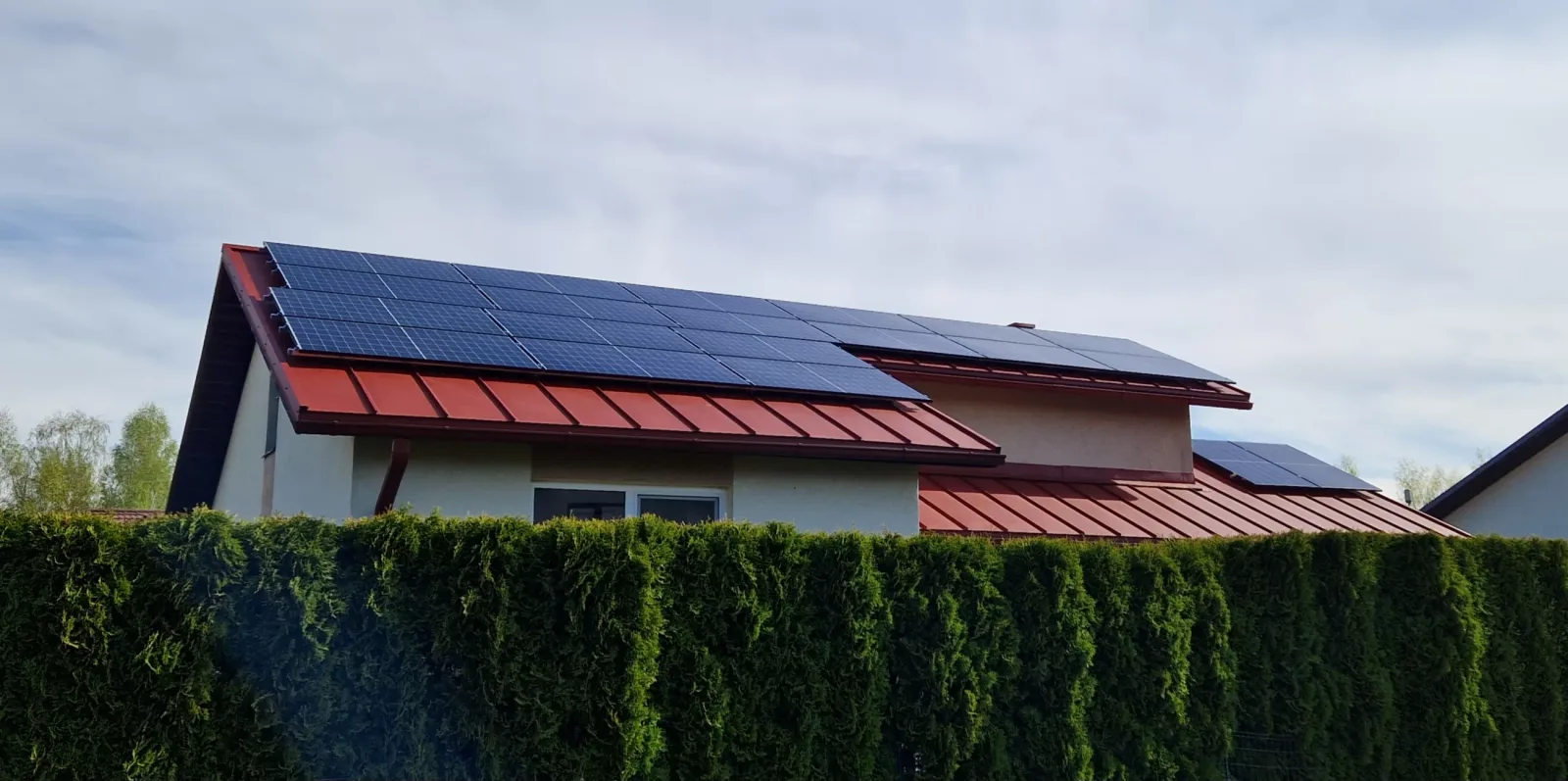 Baloži - 9.3 kW - Growatt hibrīds 10 kW; Jinko 465W - 20 GAB, valcprofils